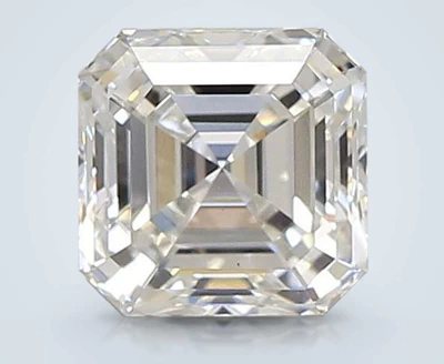 1.73ct F VS1 Rare Carat Ideal Cut Asscher Lab Grown Diamond