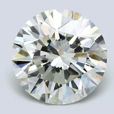 4.04ct K VS1 Very Good Cut Round Diamond