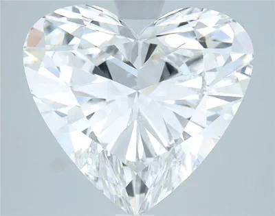 5.57ct E VVS1 Excellent Cut Heart Diamond