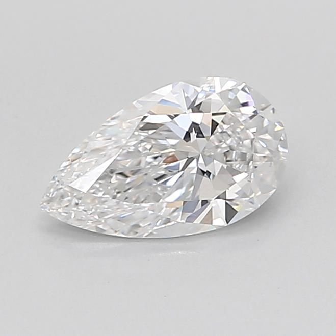 0.77ct D IF Rare Carat Ideal Cut Pear Lab Grown Diamond