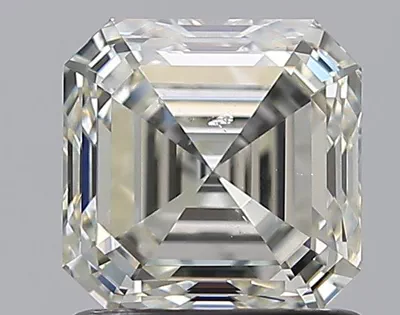 1.20ct K SI1 Excellent Cut Asscher Diamond