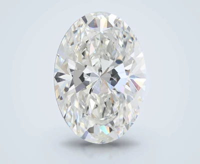 4.07ct F VVS2 Rare Carat Ideal Cut Oval Lab Grown Diamond