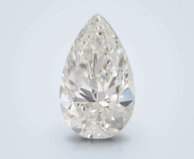 6.04ct F VS1 Rare Carat Ideal Cut Pear Lab Grown Diamond