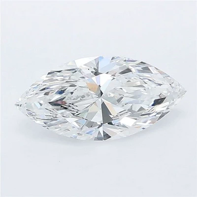 1.49ct D VS1 Rare Carat Ideal Cut Marquise Lab Grown Diamond
