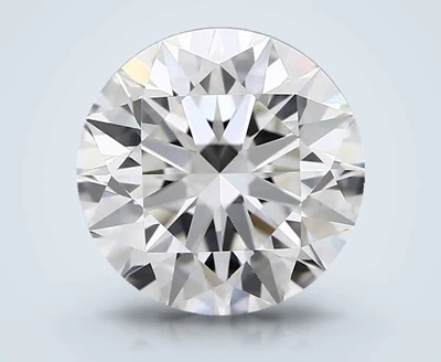 3.30ct H VVS2 Rare Carat Ideal Cut Round Lab Grown Diamond