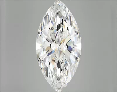 11.17ct E VVS2 Rare Carat Ideal Cut Marquise Lab Grown Diamond