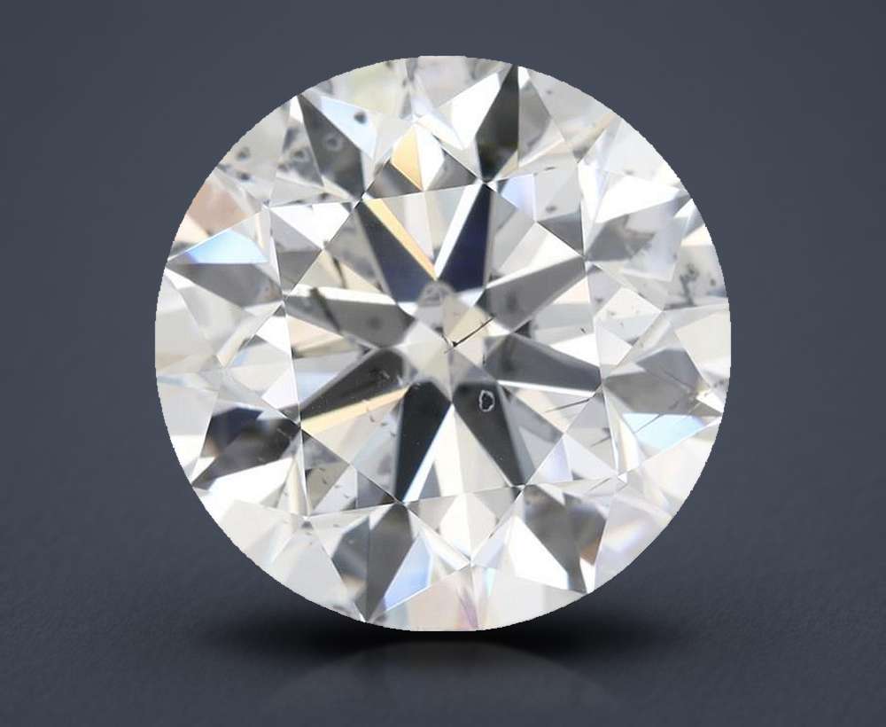 3.01ct E SI2 Excellent Cut Round Diamond