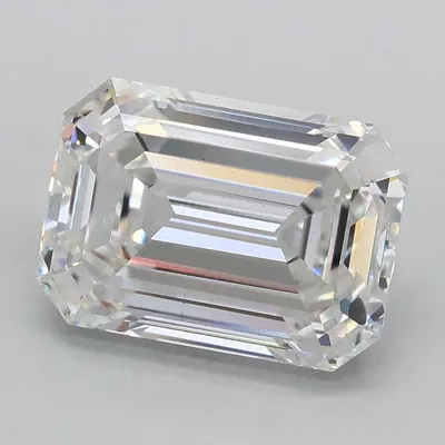 2.02ct E VS1 Rare Carat Ideal Cut Emerald Lab Grown Diamond