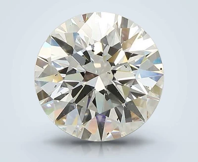 3.06ct D SI1 Rare Carat Ideal Cut Round Diamond