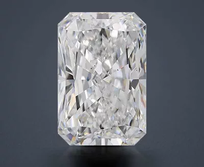 8.03ct D SI1 Rare Carat Ideal Cut Radiant Diamond