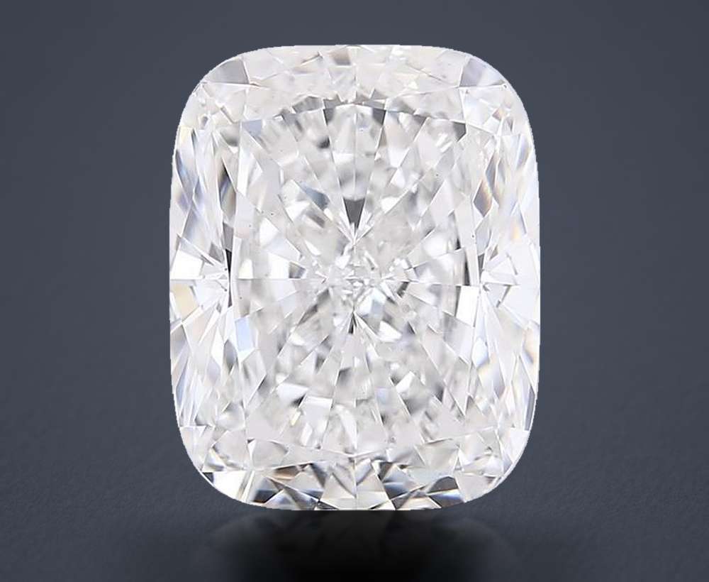 11.53ct F VS1 Rare Carat Ideal Cut Cushion Lab Grown Diamond