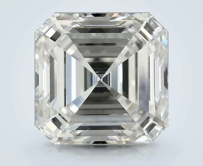 3.07ct F VS1 Excellent Cut Asscher Lab Grown Diamond