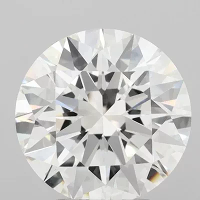 3.22ct H VVS2 Excellent Cut Round Lab Grown Diamond