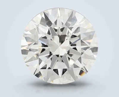 3.22ct H VVS2 Excellent Cut Round Lab Grown Diamond