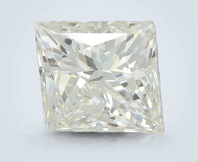 4.00ct F VVS2 Rare Carat Ideal Cut Princess Lab Grown Diamond
