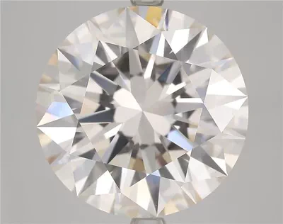 8.15ct K VVS1 Rare Carat Ideal Cut Round Diamond