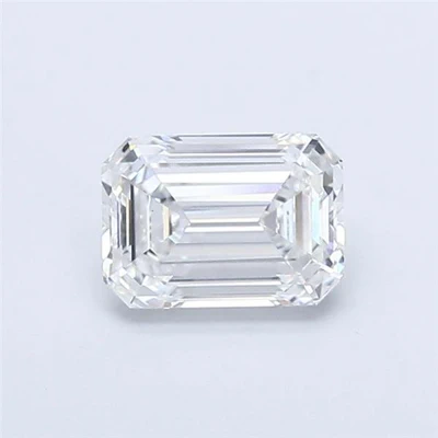 2.31ct F VS1 Rare Carat Ideal Cut Emerald Lab Grown Diamond