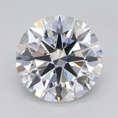 3.14ct E VVS1 Rare Carat Ideal Cut Round Lab Grown Diamond