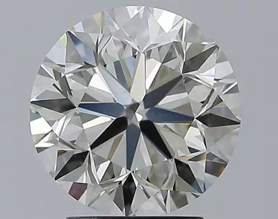 3.02ct K VS1 Very Good Cut Round Diamond