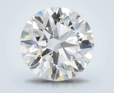 4.06ct D VVS1 Rare Carat Ideal Cut Round Lab Grown Diamond