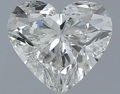 0.90ct K SI2 Rare Carat Ideal Cut Heart Diamond