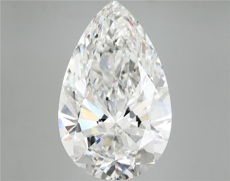 12.03ct E VVS2 Rare Carat Ideal Cut Pear Lab Grown Diamond
