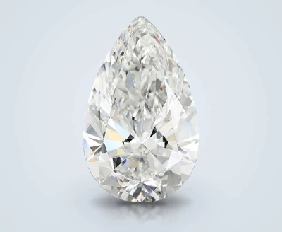 12.03ct E VVS2 Rare Carat Ideal Cut Pear Lab Grown Diamond