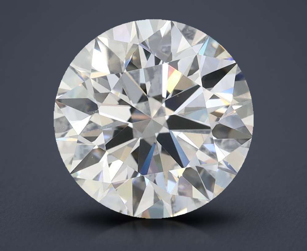 2.42ct D FL Rare Carat Ideal Cut Round Lab Grown Diamond