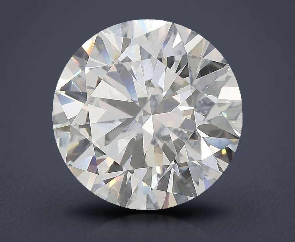 8.15ct E VVS2 Rare Carat Ideal Cut Round Lab Grown Diamond