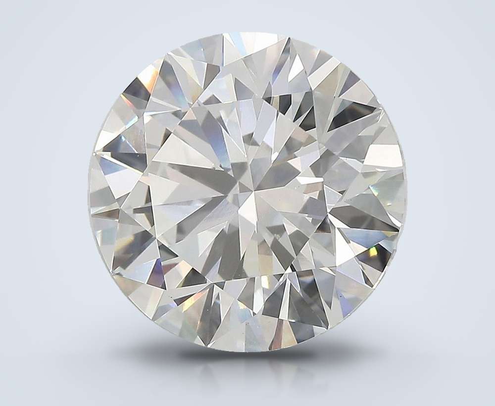 8.15ct E VVS2 Rare Carat Ideal Cut Round Lab Grown Diamond