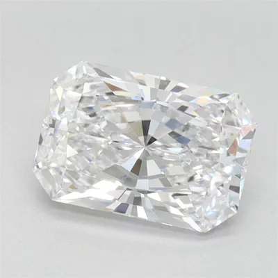1.35ct D VVS1 Rare Carat Ideal Cut Radiant Lab Grown Diamond