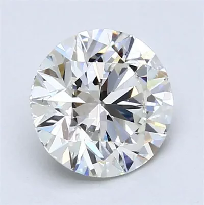 1.71ct J SI2 Rare Carat Ideal Cut Round Diamond