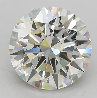 3.12ct J VS1 Excellent Cut Round Lab Grown Diamond