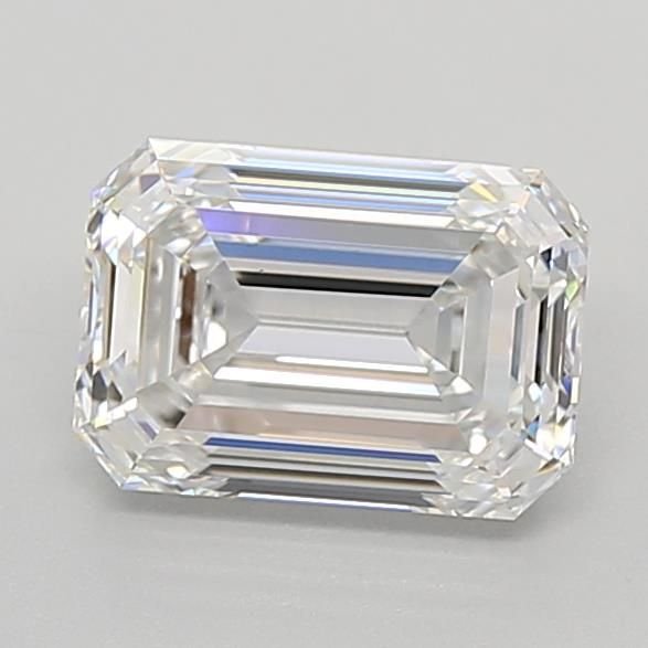2.06ct E VS1 Rare Carat Ideal Cut Emerald Lab Grown Diamond