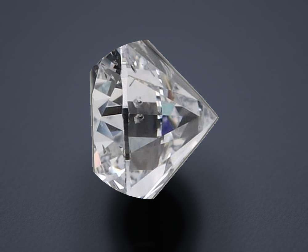 2.03ct D SI2 Rare Carat Ideal Cut Round Lab Grown Diamond