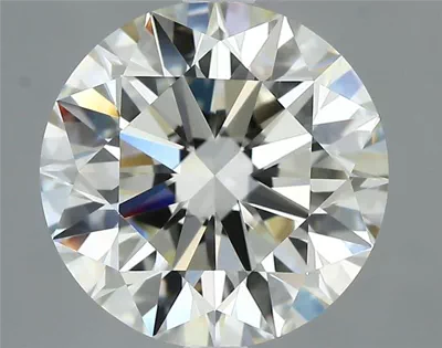 3.03ct K VVS1 Rare Carat Ideal Cut Round Diamond
