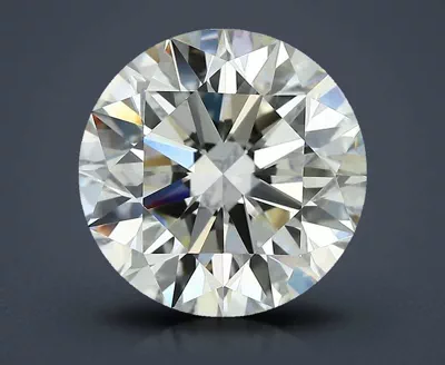 3.03ct K VVS1 Rare Carat Ideal Cut Round Diamond