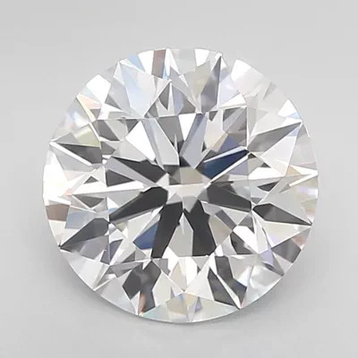 3.01ct F VVS1 Rare Carat Ideal Cut Round Lab Grown Diamond