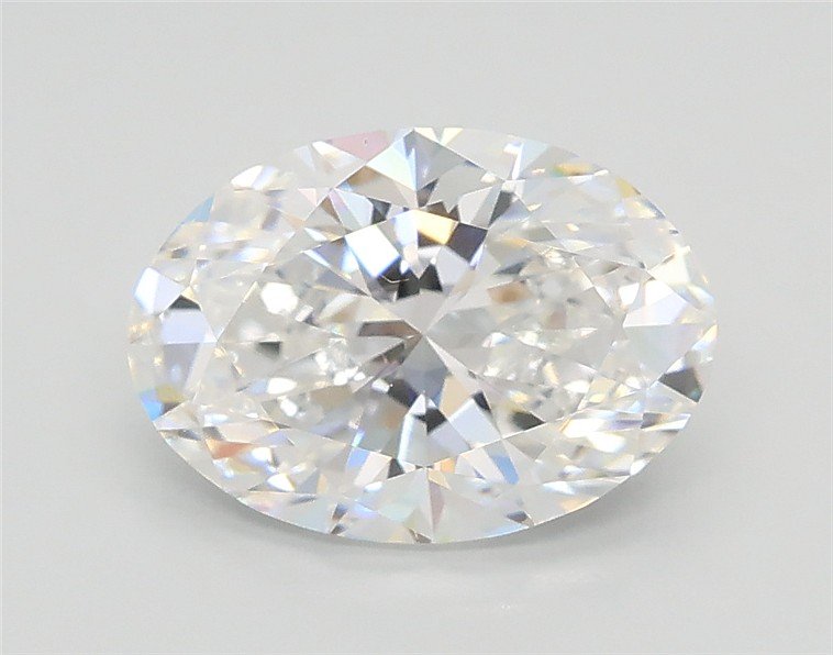1.50ct D VS1 Rare Carat Ideal Cut Oval Lab Grown Diamond