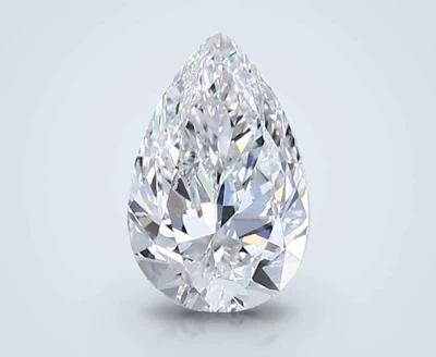1.30ct F SI1 Rare Carat Ideal Cut Pear Diamond