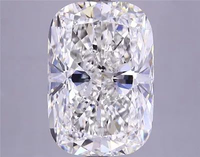 6.19ct G VS2 Rare Carat Ideal Cut Cushion Lab Grown Diamond