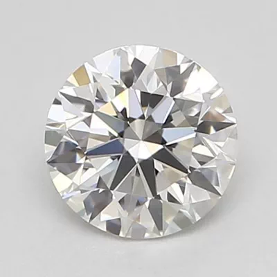 0.37ct F IF Rare Carat Ideal Cut Round Diamond
