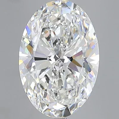15.01ct F VS1 Rare Carat Ideal Cut Oval Lab Grown Diamond