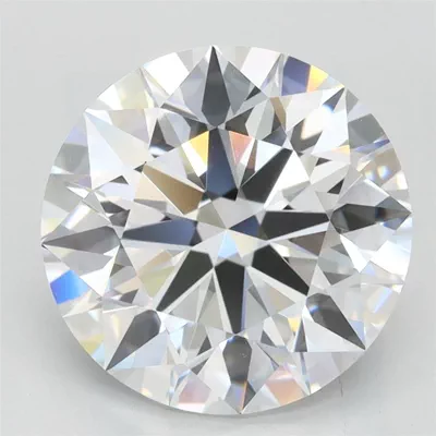 3.18ct D FL Rare Carat Ideal Cut Round Lab Grown Diamond