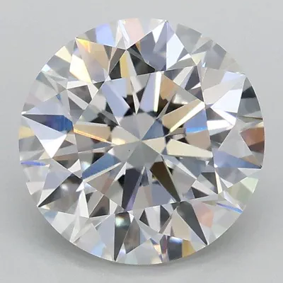 2.07ct F VVS2 Rare Carat Ideal Cut Round Lab Grown Diamond