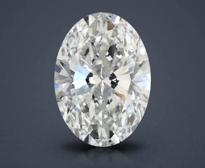 1.59ct E VS2 Rare Carat Ideal Cut Oval Lab Grown Diamond