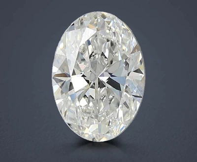1.79ct E VS2 Rare Carat Ideal Cut Oval Lab Grown Diamond