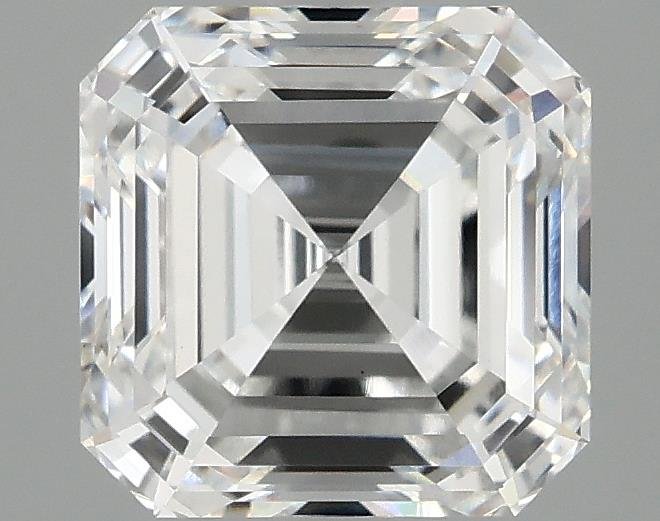 2.54ct E VS1 Rare Carat Ideal Cut Asscher Lab Grown Diamond