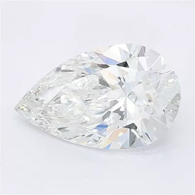 1.08ct E VS1 Rare Carat Ideal Cut Pear Lab Grown Diamond