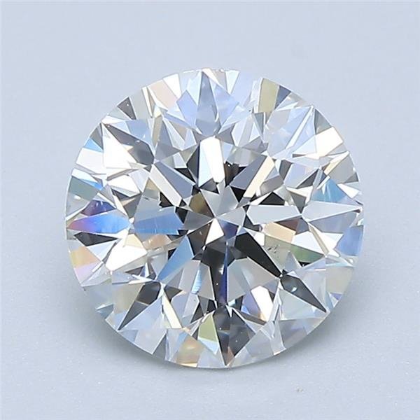 1.67ct F VS2 Very Good Cut Round Diamond